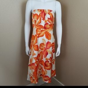 NWT Sz 12 Banana Republic Strapless Dress